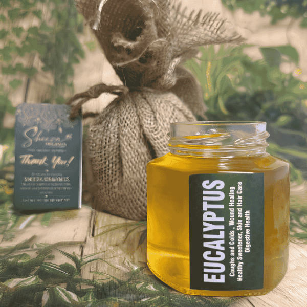 organic eucalyptus honey (سفیدہ شہد)
