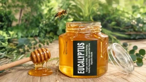 organic eucalyptus honey (سفیدہ شہد)