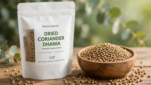 Organic Dried Coriander (Sookha Dhaniya) (خشک دھنیا)