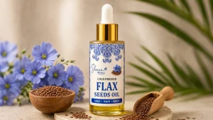Organics Flaxseed Oil (السی کا تیل)