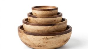 acacia_bowls_nested Nested Wooden Bowls (لکڑی کے پیالے)